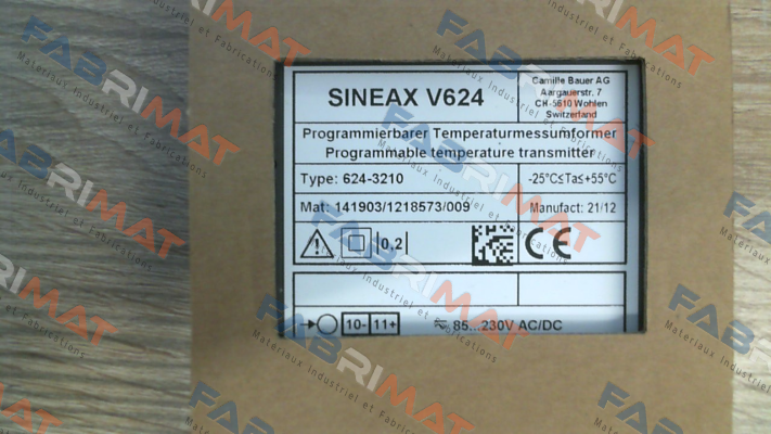 Camille Bauer-SINEAX V624 (141903) price
