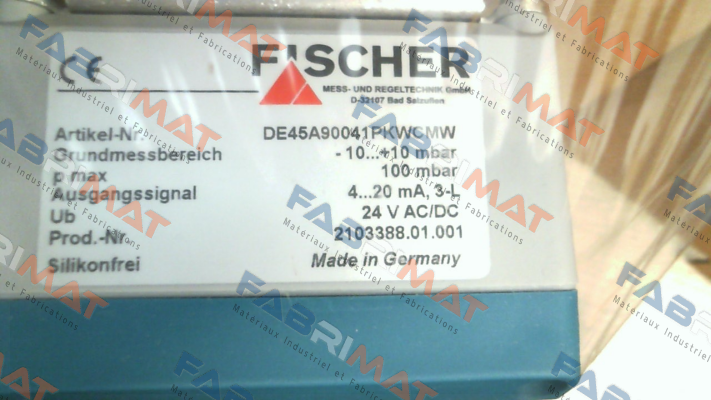 Fischer Mess Regeltechnik-Art. Nr.: DE45A90041PKWCMW price