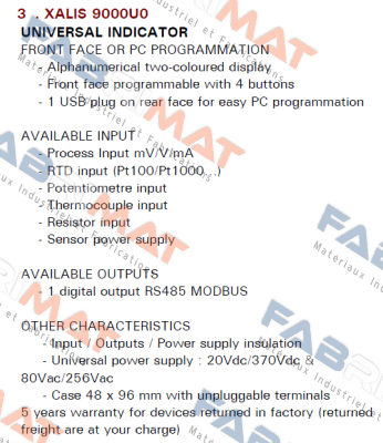 JM Concept-XALIS 9000U0 price