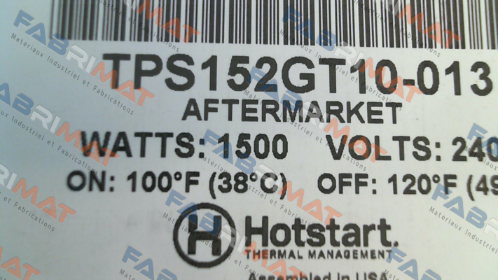 Hotstart-TPS152GT10-013 price
