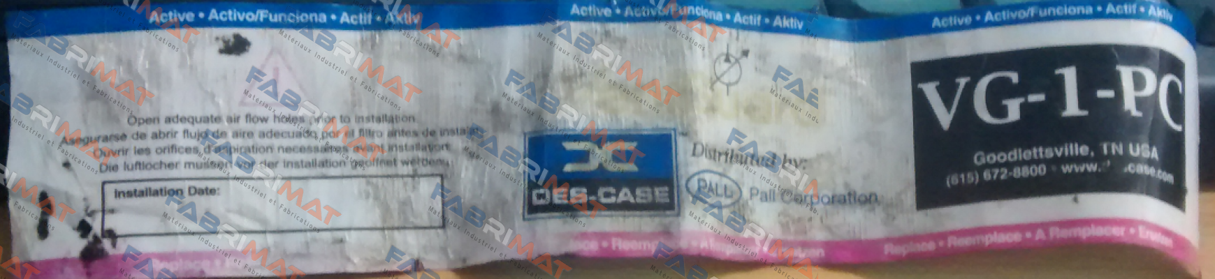 Des-Case-VG-1-PC obsolete, replacement DC-VG-1  price