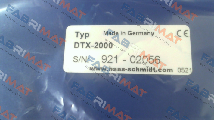 Hans Schmidt-DTX-2000 price