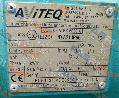 Aviteq-UV K 79W-A1 price