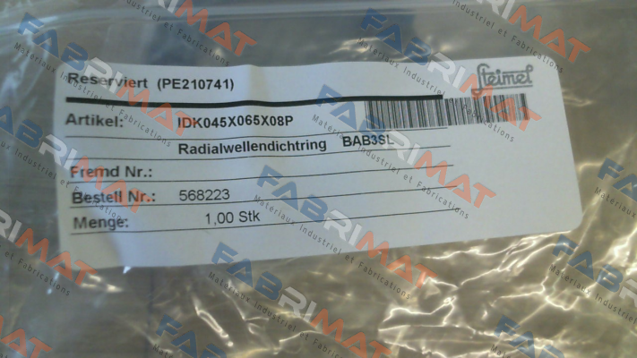 Steimel-IDK045X065X08P price