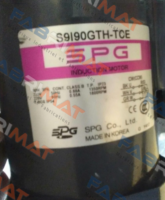 Spg Motor-SPG S9I90GTH-TCE price