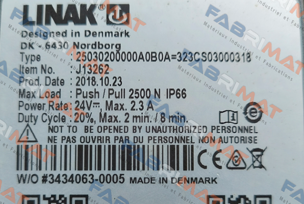 Linak-J13262 price