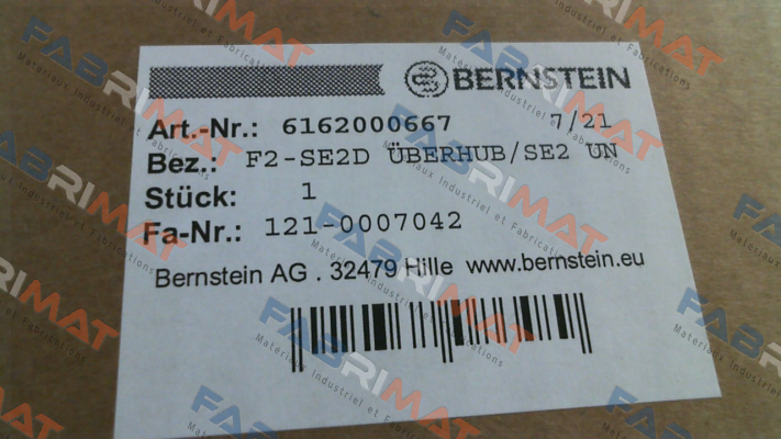 Bernstein-P/N: 6162000667, Type:  F2-SE2D price