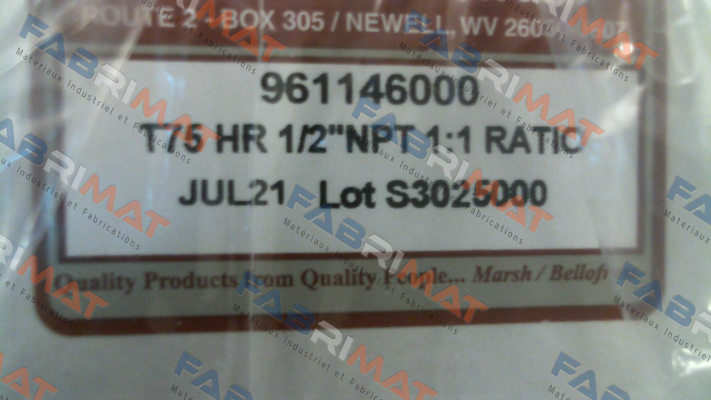 Bellofram-961-146-000 Type 75 HR Relay price