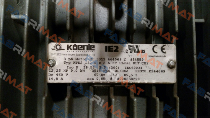 Küenle-3311 464069 2 #34559 oem  price