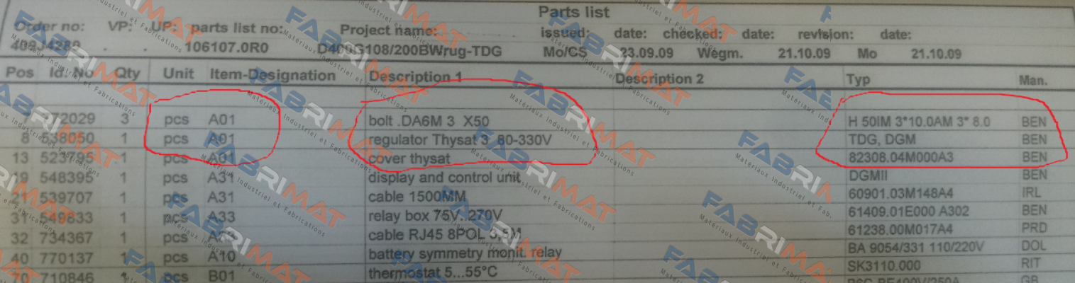 Benning-538050 obsolete,replaced by 10091560 price