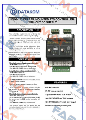 DATAKOM-DKG-173 price