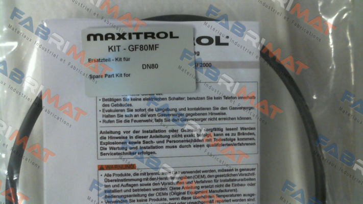 Maxitrol-KIT - GF 80 MF price