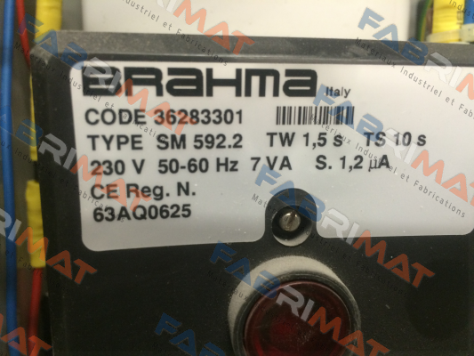 Brahma-P/N: 150190472, Type:  SM 592N.2 price