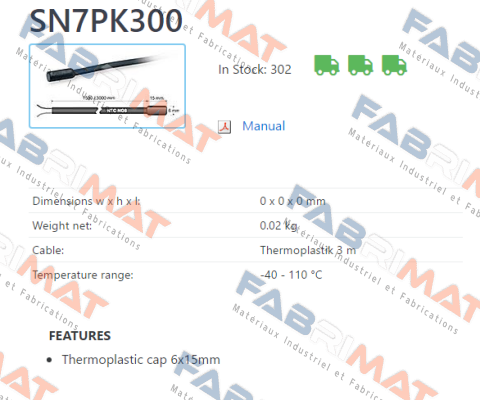 Dixell-SN7PK300 price