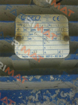 Coel-F Spare parts for Type FDA 16 LA4/16  price