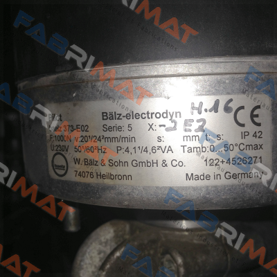 Baelz-373-E02-10-18-220-50-2EZ price