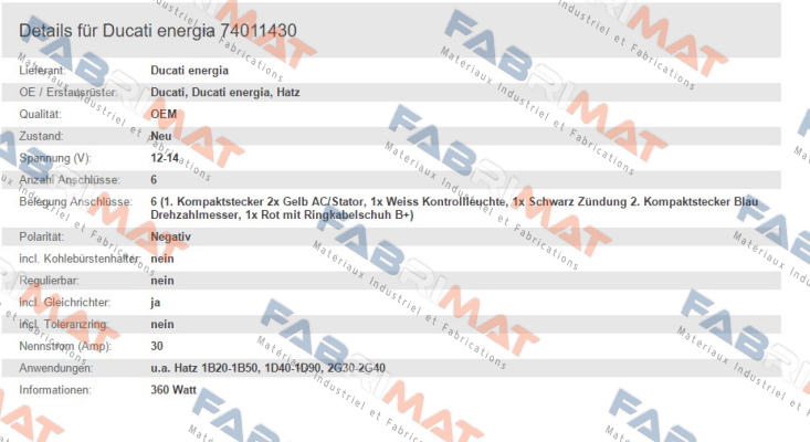 Ducati-74011430 price
