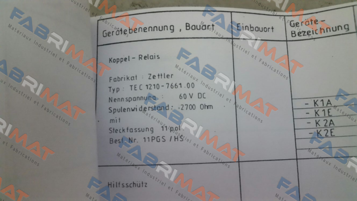 Zettler-TEC 1210-7661.00  price