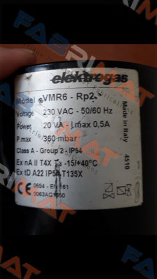Elektrogas-VMR6 price