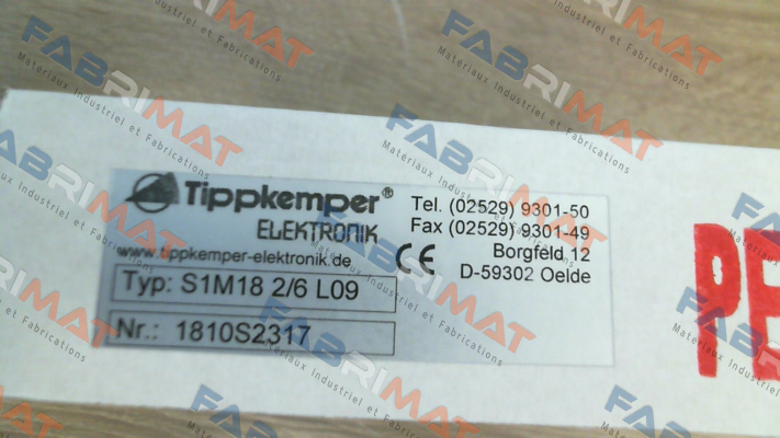 Tippkemper-S1M18 2/6 L09 price