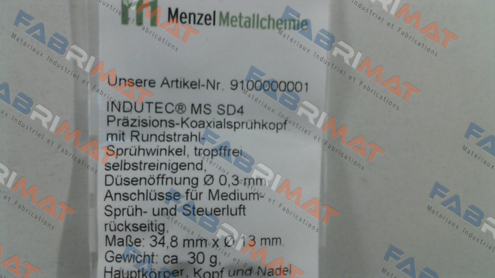 Menzel-9100000001 (INDUTEC® MS SD4) price