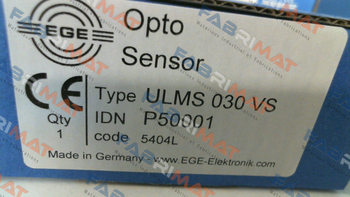 Ege-p/n: P50001, Type: ULMS 030 VS price