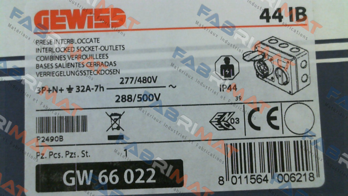 Gewiss-GW66022 price