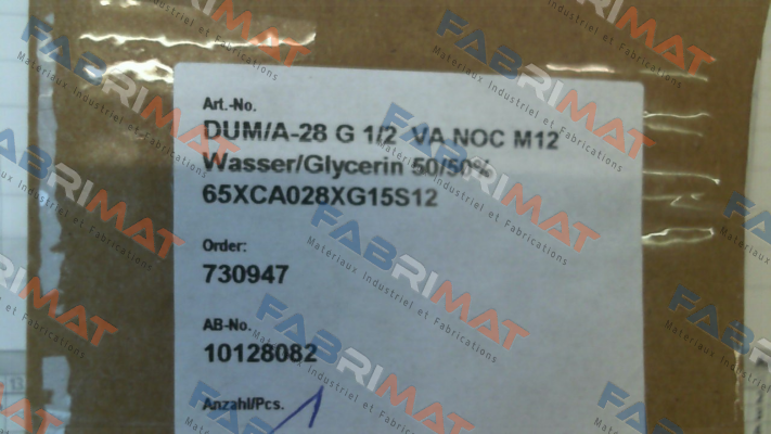 Meister-DUM/A-28 G 1/2" (65XCA028XG15S12 ) price