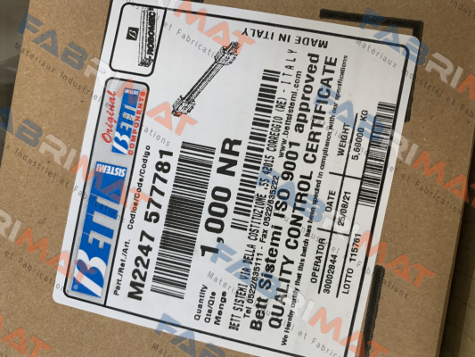 BETT SISTEMI-M2247577781 price