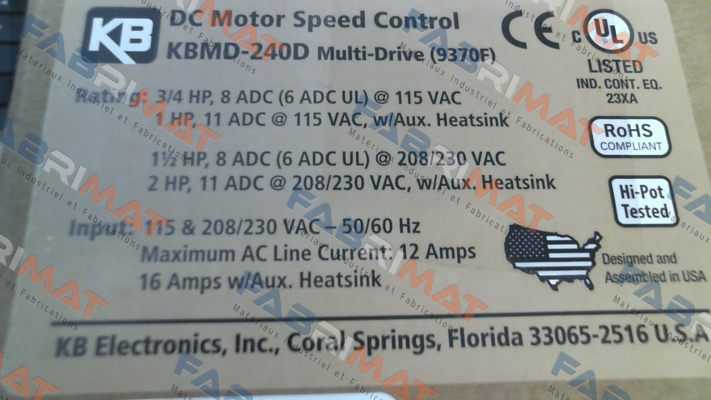 KB Electronics-KBMD-240D (9370) price
