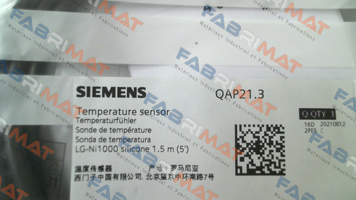 Siemens (Landis Gyr)-QAP21.3 price