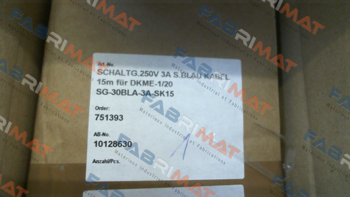 Meister-SG-30BLA-3A-SK15 price