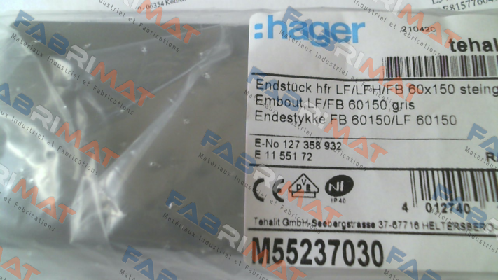 Hager-M55237030 price