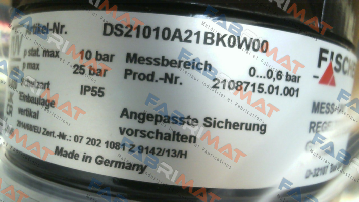 Fischer-DS21010A21BK0W00 price
