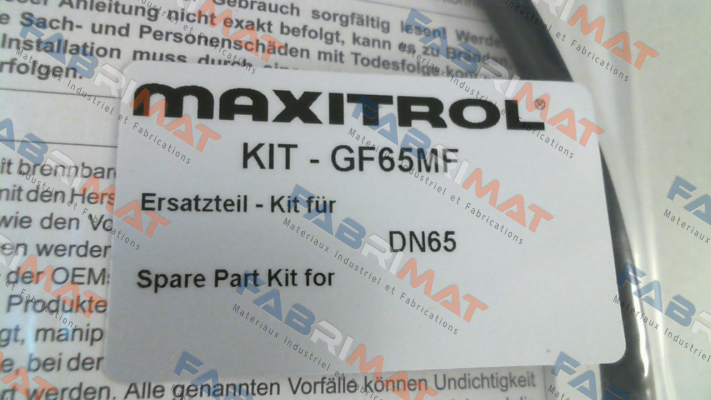 Maxitrol-KIT-GF65MF price