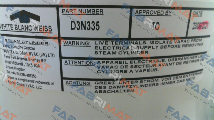 Vapac-D3N335 price