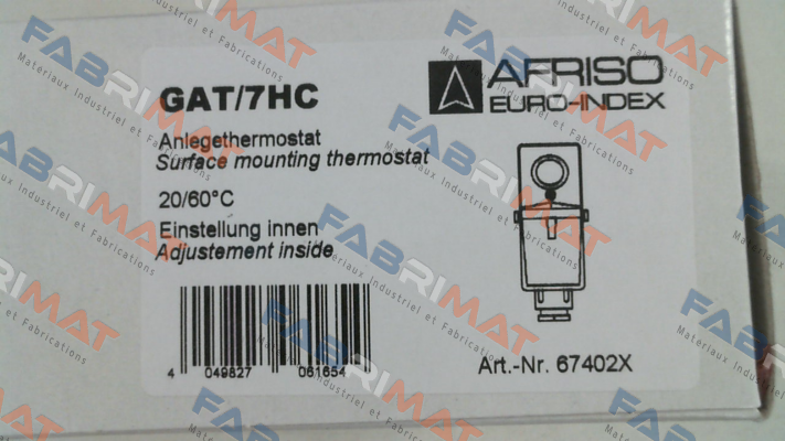 IMIT (Afriso)-GAT/7HC 20/60°C / 67402X price