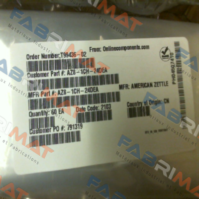 Zettler-AZ8-1CH-24DEA price