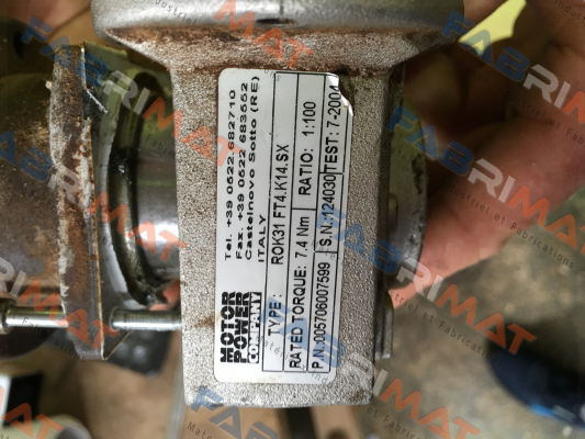 Motor Power-ROK.315XS.30.24.01.B.FT4.K14.SX.100.A1+NØ1 TIR. price