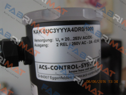 Acs Control-System-KAK 0 U C 3 YYY A4 D R 0/1.000mm price