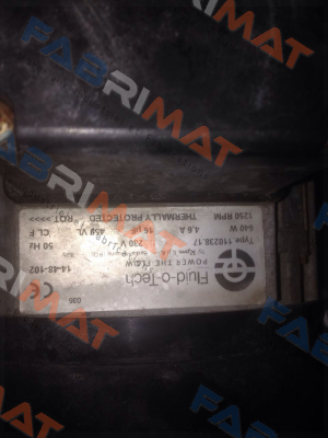 Fluid-O-Tech-RPM 230 Volt 50 Hz 640 Watt price
