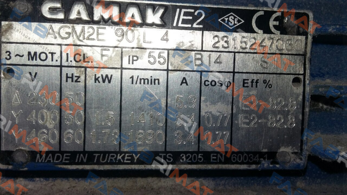 Gamak-AGM2E-90L/4-(B14-S)  price