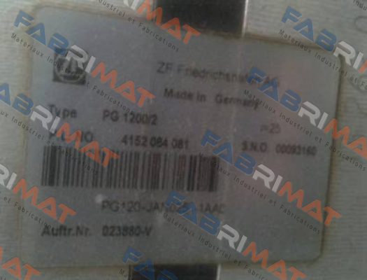ZF Friedrichshafen-PG 1200/2 price