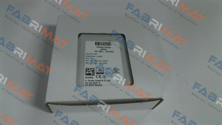 ZANDER AACHEN-472182/ SREC price