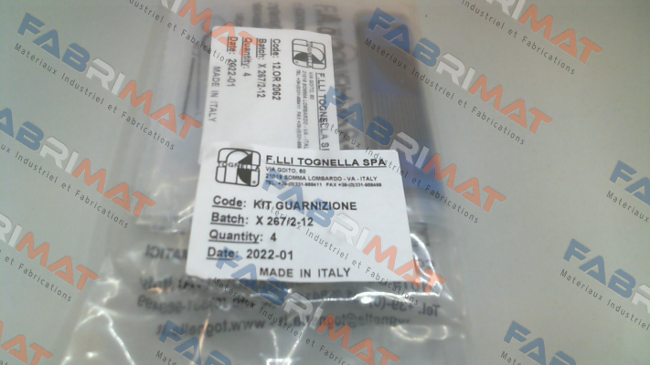 Tognella-seal set FT267/2-1/2 price