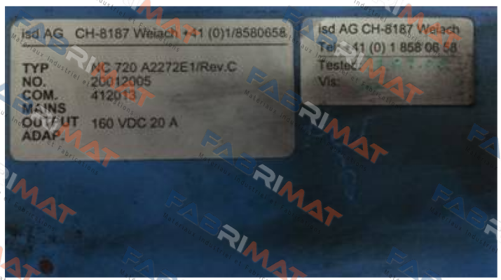 Contraves-NC 720A22721/Rev.C obsolete   price