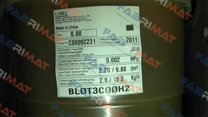 Carel-1312365AXX price