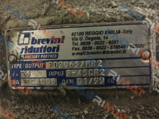 Brevini-PD2065/MR2/25/S-45CR2 (1113032)  price