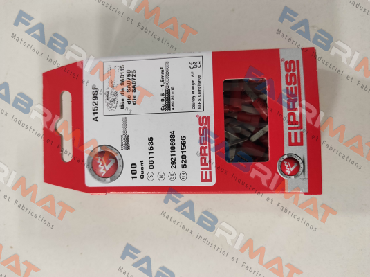Elpress-p/n: 7278-152900, Type: A1529SF price
