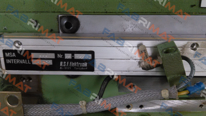 Rsf Elektronik-MSA  555  Nr 68-158371  obsolete, replaced by MSA 665.B3  price